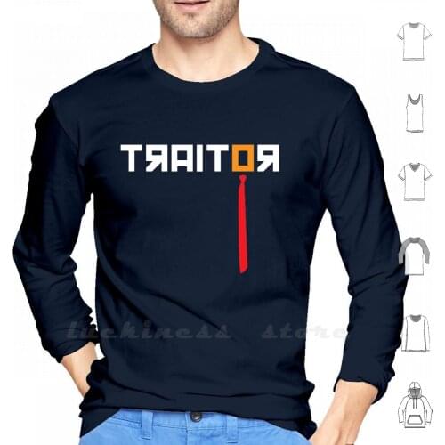 Traitor-Anti Trump Hoodies Long Sleeve Anti Trump Anti Donald Anti Donald Trump No Donald Trump Stop Trump Donald