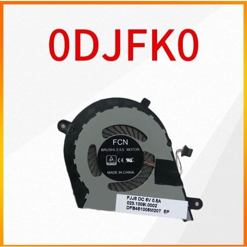 Cooling Fan 0DJFK0 is Suitable for DELL Inspiron 13MF INS 7373 5505T 5705T Fan