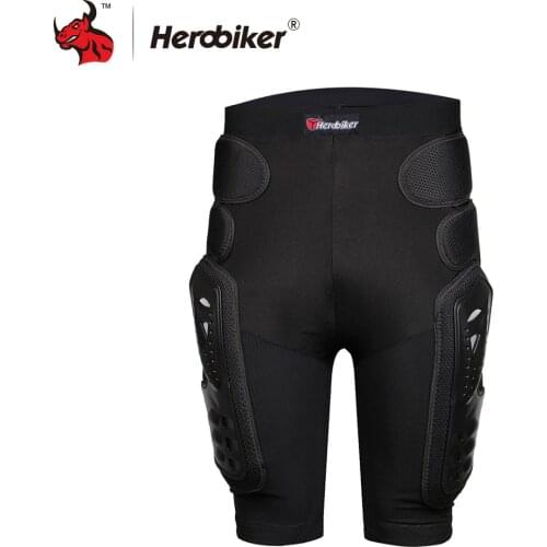 HEROBIKER Unisex Moto Sport Protective Gear Hip Pad Motorcross Off-Road Downhill Mountain Bike Skating Ski Hockey Armor Shorts