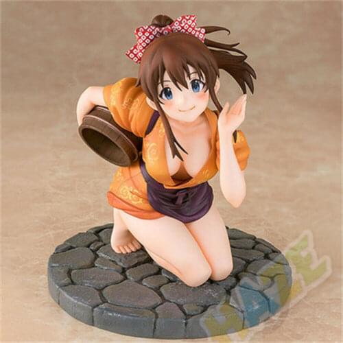 Anime Idol Master Million Live! Minako Satake Pokapoka service Ver. Figure Model Toy No Box New