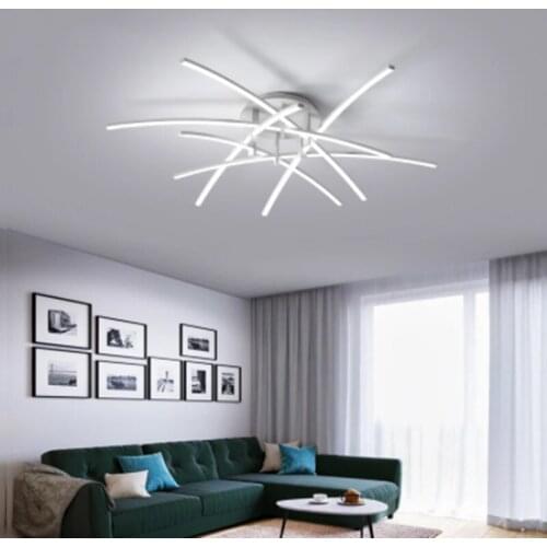 Gold&White Led Ceiling Lights For Living room Dining room Bedroom Luminaires Surface Mounted Ceiling Lamp Fixtures