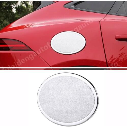 1pcs For Jaguar E-PACE 2018-2021 ABS Chrome Gas Fuel Cap Tank Protector Cover Decor Trim Car Accessories