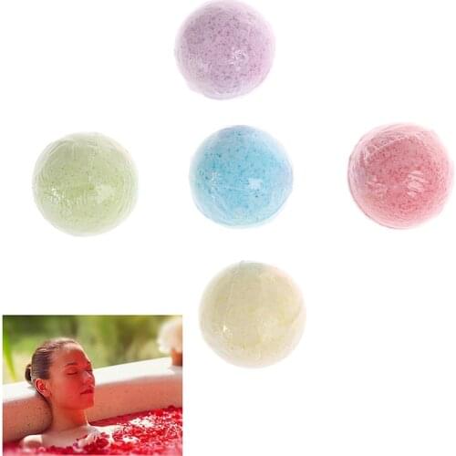 1PCS Relax Stress Relief Bubble Moisturize Shower Cleaner For Holiday Gift Spa Small Bath Ball Bomb Body Sea Salt Mold