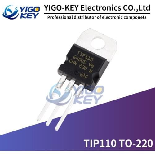 10PCS TIP110 TO-220 110 TO220 Transistor 2A 60V FREE SHIPPING