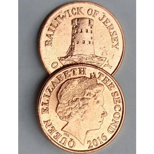 20mm Bailiwick Of Jersey ,100% Real Genuine Comemorative Coin,Original Collection
