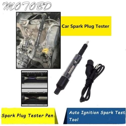 2020 Adjustable Car Spark Range Test Spark Plugs Tester Wires Coils Diagnostic Tool Coil Ignition System Tester Repair Tool