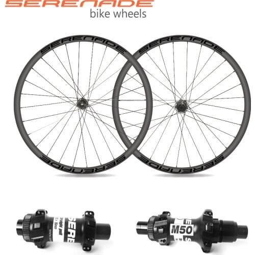 30mm Wide 30mm Deep Carbon Mountiain Bicycle Wheels 29er MTB Bike Wheelset Serenade M50 Hubs