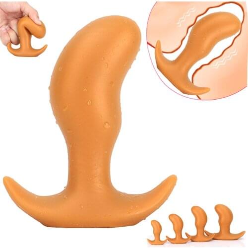 Huge anal plug buttplug erotic products for adults 18 silicone plugs big butt plug anal balls vaginal anal expanders bdsm toys