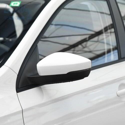 Car Electric Folding Rearview Mirror Assembly Heating Mirror with Light For Volkswagen New Santana Jetta 2016 2017 2018 2019