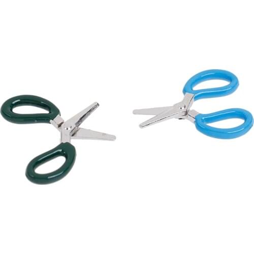 One Piece New Simulation Metal Mini Metal Scissors Miniature Dolls House Furniture 1:12 Dollhouse Dolls Accessorie