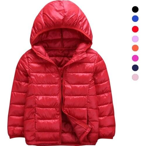 Childrens Outerwear Girl/Boy Autumn and Spring Coat Children Cotton-Padded Clothes boy Down JacketS kid jackets 4-13 years