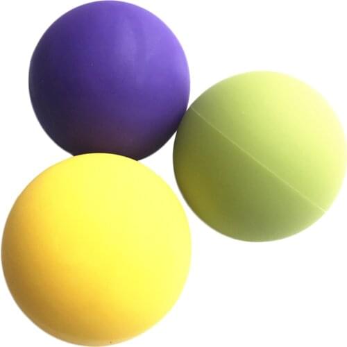 Yoga Ball Fitness Massage Balls Silicone Hard Self Therapy Yoga Workout Myofascial Trigger Point Body Pain Release Muscle Knots