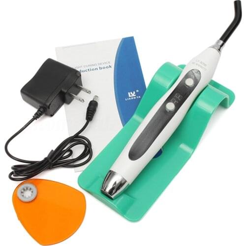 LED Dental Curing Light Dental Polymerize Resin Cure Dentistry Materials Lamp Light Cured Dental Orthodontics Dentistry Equipmen