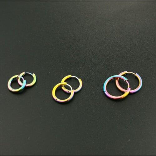 2021 new era trend colorful color mens and womens ear clips