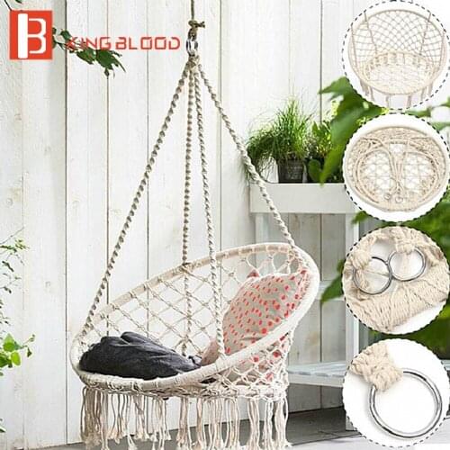 Outdoor Swing Chair Hanging Round Hammock Furniture