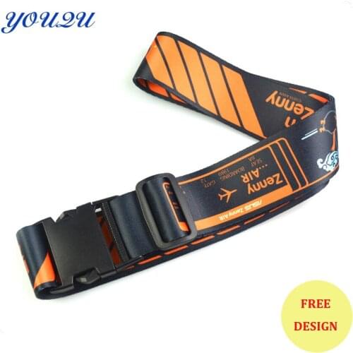 Custom Travel luggage belt luggage belt with lock luggage belt lowest price escrow accepted