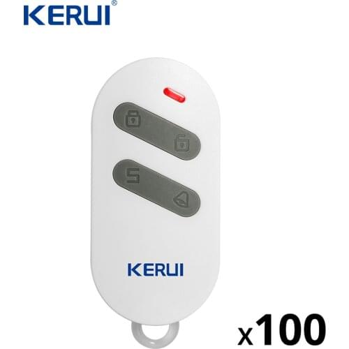 100PCS Wholesale Original Kerui Remote Control 433MHz Alarm Accessories For Home Security Alarm System Remote Controller