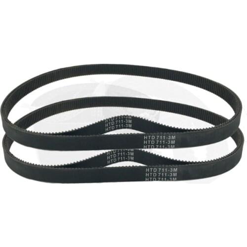 HTD708-3M HTD711-3M HTD720-3M HTD732-3M HTD738-3M HTD750-3M HTD753-3MRubber timing belt 1pc