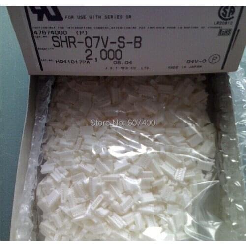 SHR-07V-S-B CONN HOUSING SH 7POS 1MM WHITE JST Connectors terminals housings 100% New and original parts