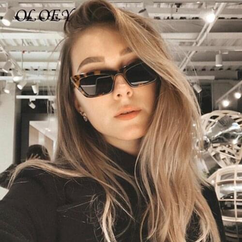 New Retro Cat Eye Sunglasses Fashion Small Frame Sunglasses mens and womens personalized glasses UV400 sunglasses for women