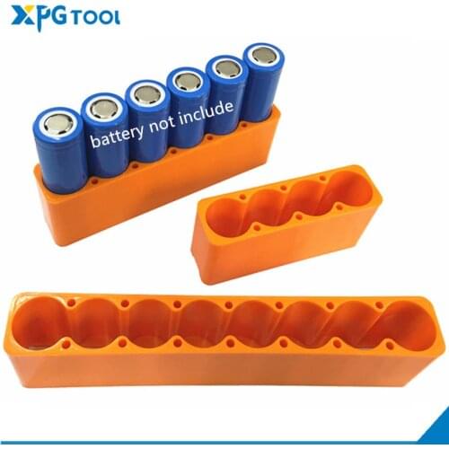 18650 Battery Spot Welder Pack Fixture Single Row Double Sided Spot Welding Fixed Fixture For Lithium Battery Pack Soldering