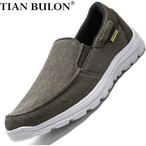 Summer Men Canvas Shoes Espadrilles Breathable Casual Shoes Men Loafers Comfortable Slip on Boat Shoes Sneakers Plus Size 39-48