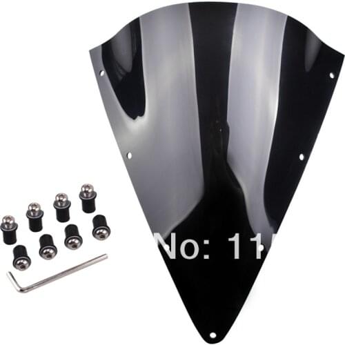 Dark Smoke Windscreen Windshield For YAMAHA FZS600 FZS 600 Fazer 2002-2003 FREE SHIPPING