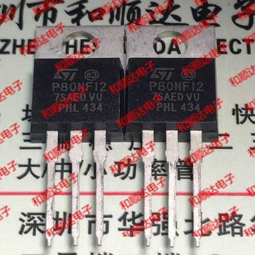 10pcs/lot STP80NF12 brand new stock TO-220 120V 80A