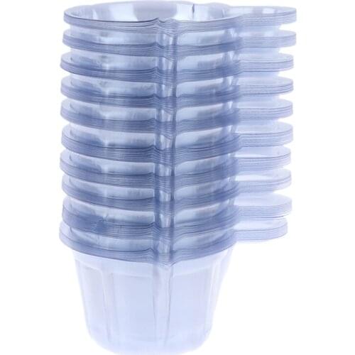100Pcs 40ML Disposable Plastic Cup For DIY Crystal UV Epoxy Resin Mold Jewelry Making Tools Handmade Resin Crafs