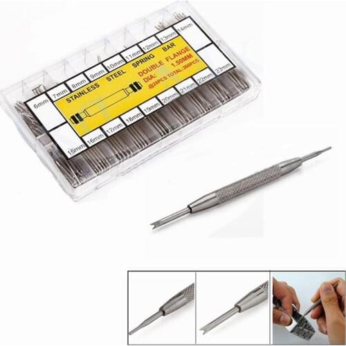 360pcs 8-25mm Watchmaker Watch Tools Spring Bar Link Pins Tool Parts for Watch Repair Tool Kit Accessories