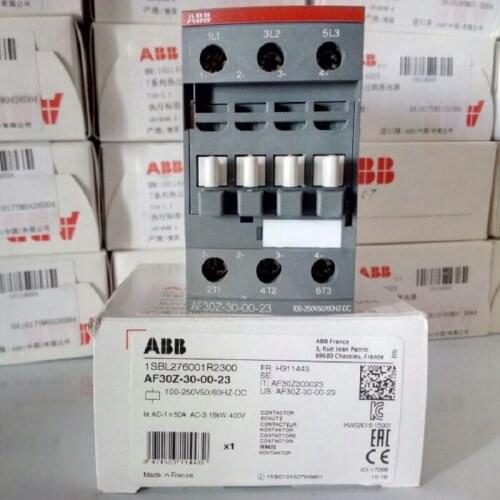 ABB 3-ploe contactors AF series AC/DC 50HZ/60HZ DC 20V~250V 30A 15kw AF30Z-30-00-21 AF30Z-30-00-23