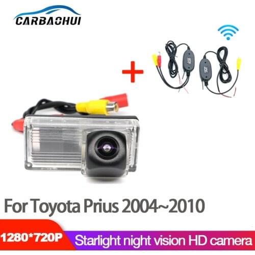Car wireless Rear View Camera For Toyota Prius 2004 2005 2006 2007 2008 2009 2010 CCD HD Night Vision Waterproof high quality