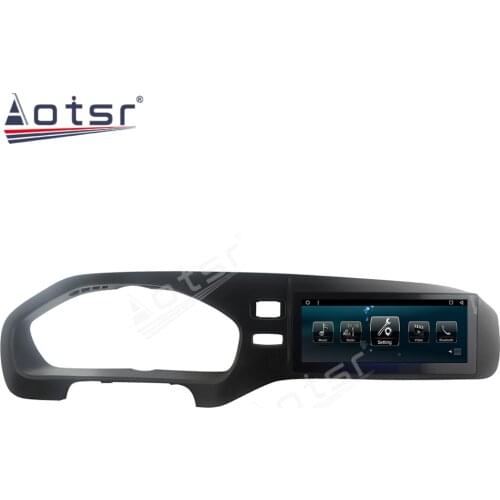 Car GPS Navigation For Volvo V40 2013-2018 Android 9.0 Radio Multimedia Player PX6 Car Stereo Auto Audio Head Unit HD Screen 2K