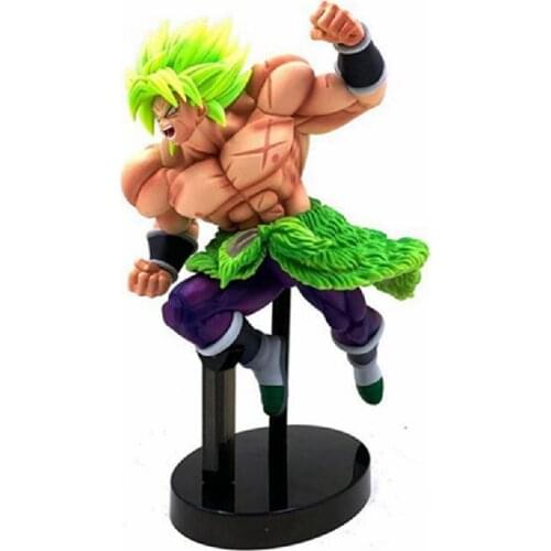 Bandai Super Broly Movie PVC Action Figures 200mm Dragon Ball Z Anime Super Saiyan Figurine Toy DBZ Toys