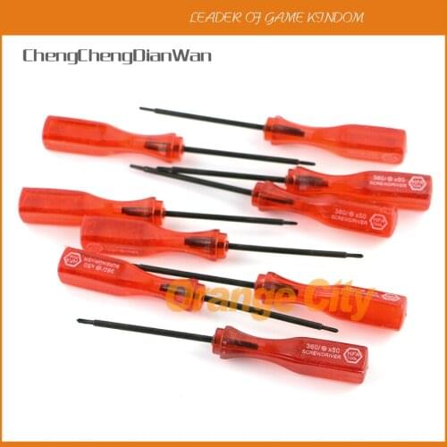 ChengChengDianWan 100pcs 1.5mm + cross Screwdriver for NDS DS Lite NDSL Wii GBA SP Repair Tool