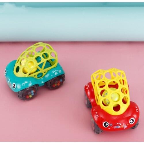 Bearoom Baby Rattles Mobiles Fuuny Baby Toys Intelligence Grasping Gums Soft Teether Plastic Hand Bell hammer Educational Gift