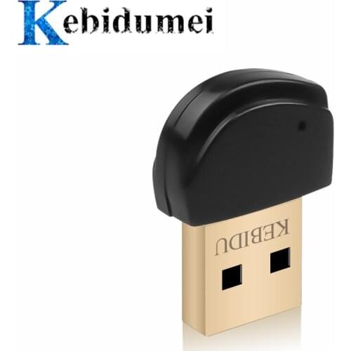 Kebidumei USB Bluetooth V5.0 Adapter receiver Wireless Mini USB Bluetooth Dongle 5.0. receiver for Computer PC Wireless Mouse