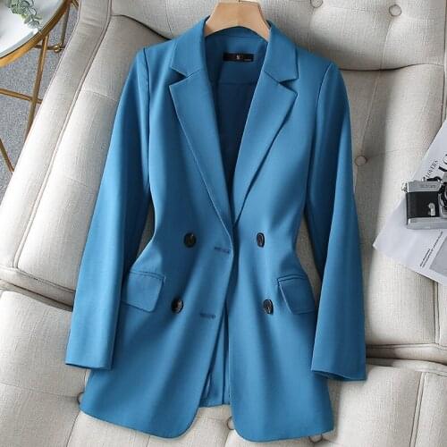 Korean autumn sports jacket womens oversized clothing Plaid sports jacket office womens jacket spring oversized clothing