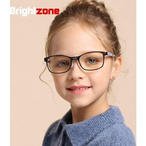 Square Anti Blue Light Glasses Kids Junior Gafas Boy Girl Optical Frame Youth Children Computer Gaming Eyeglasse 4-15 years old