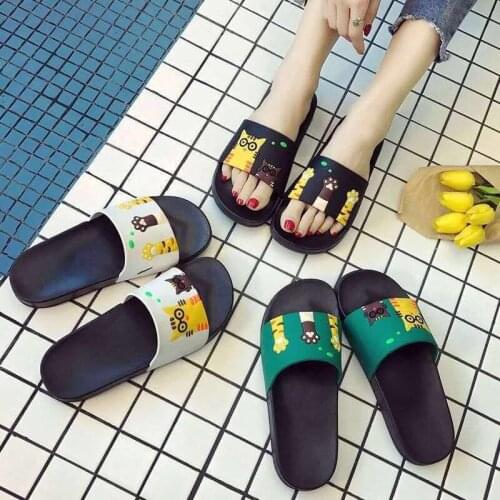 2021 Summer New Single-Strap Slipper Indoor Home Slipper Anti-Slip Korean Fashion Slippers Outer Wear Boys and Girls Slippers