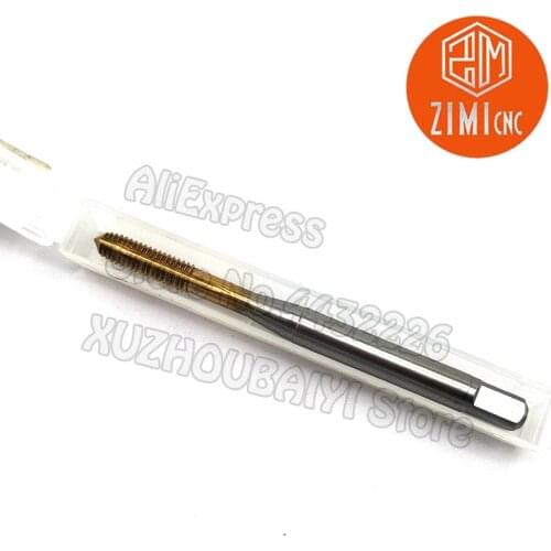 M5 Cobalt-containing Straight Flute Tap Threading Cutting Tool Screw Ttap Set Of Tap Drill For Processing Stainless Steel