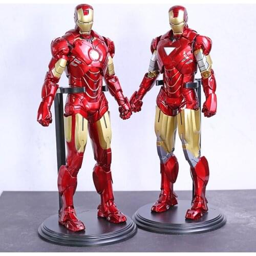 Marvel Avengers Iron Man 2 Mark IV MK4 / Mark VI MK6 ONE:6 Collectible Figure PVC Model Toy