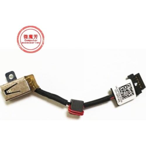 New cable for Dell XPS 13 9343 P54G001 laptop 0P7G3 AC DC Power Jack Port Cable for cn recharge