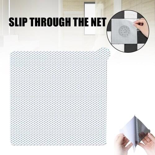 Newly Waterproof Floor Drain Sticker Removable Shower Drain Hair Catcher Mesh Self Adhesive Sticker for Bathroom Kitchen