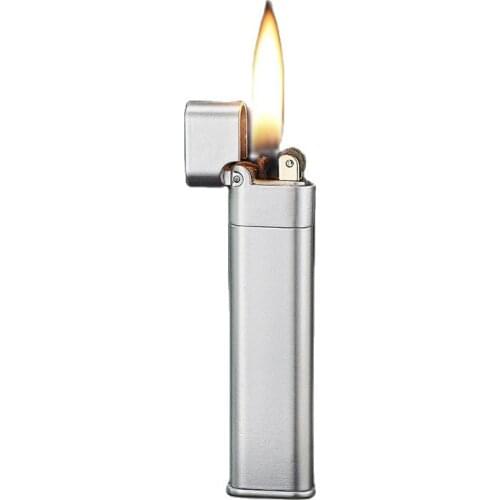Jifeng Slim Brass Metal Kerosene Pipe Lighter 4 Color 70*23*14mm