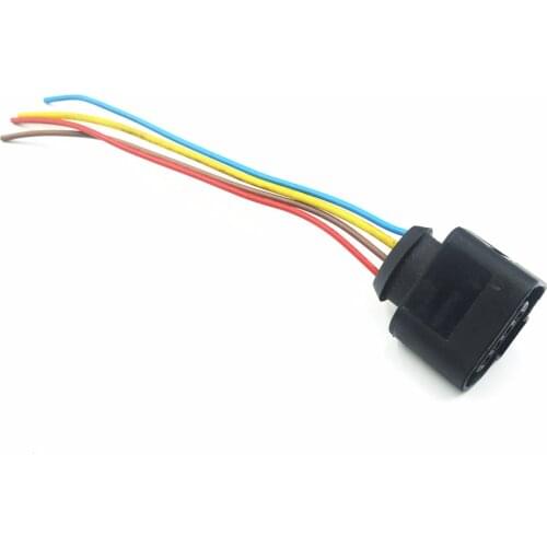 For Audi Q3 Q5 Q7 Skoda Fabia Felicia Octavia Rapid Roomster Yeti Seat Air Press Sensor Connector Housing Repair Kit 1J0 973 704