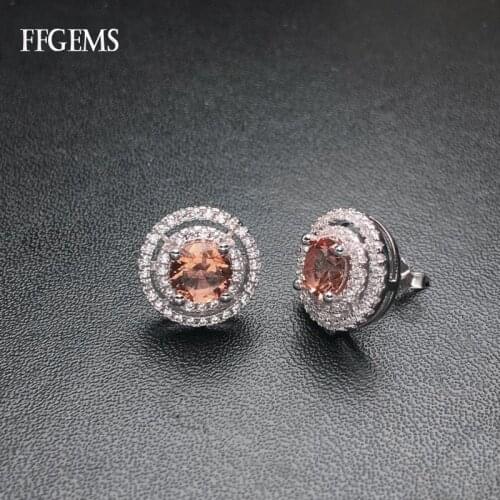 FFGems Elegant 925 Silver Sterling Zultanite Earrings Stone Color Change Fine Jewelry For Women Wedding Party Gift Wholesale
