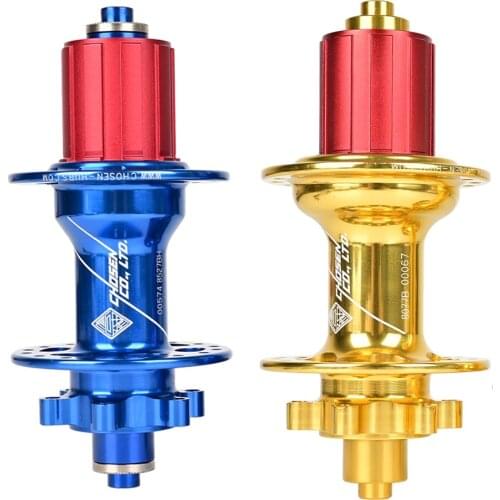CHOSEN 32H Bicycle Hub Front 2 Rear 4 Bearing 120 Ring Quick Release hub EZO Bearing MTB Mountain Bike hubs For 8/9/10/11 Speed