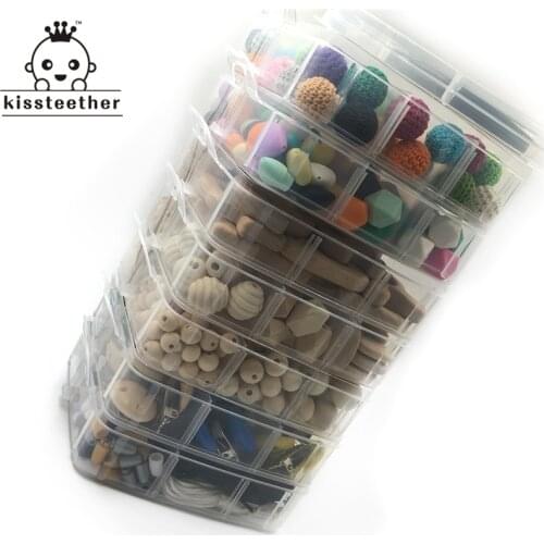 Crochet Beads Pacifier Clip Handmade Organic Wooden Animal Breakaway Safety Clasp Wooden Beads Silicone Beads Baby Teether Toys