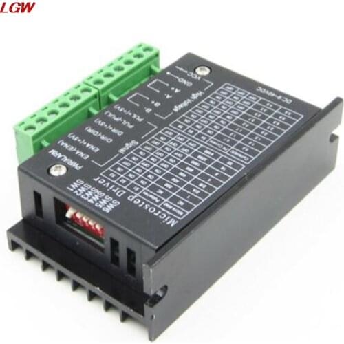 1 Axis 4A TB6600 Stepper Motor Driver Controller DC 9~40V TTL 16 Micro-Step B2AD